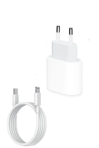Fresh Moon Şarj Aleti Universal Type C Iphone 11/12/13 Uyumlu Hızlı Şarj Adaptör Kablo Telefon Aksesuar