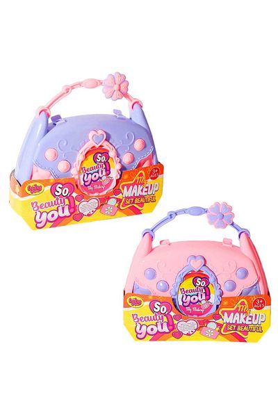 oydaş oyuncak My Makeup Beautiful Beauty Set with Bag 6 Pieces Pink-Purple 3+