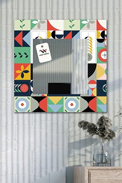 Victor Vallery Mix Dekoratif Duvar Aynası