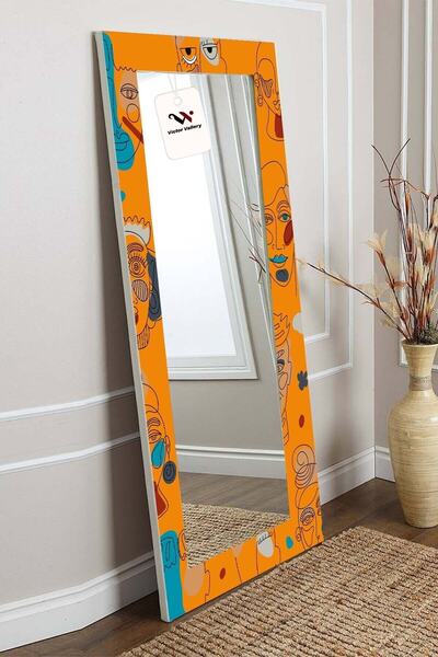 Victor Vallery Minimal Enjoy Dekoratif Duvar Aynası