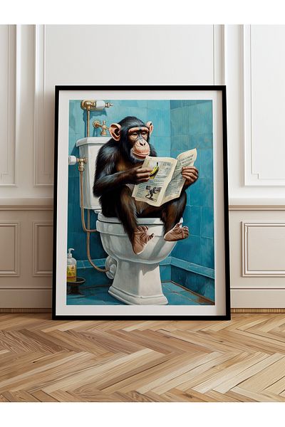 HOMEPACK Pictură cu un singur cadru din lemn Pictură poster dintr-o bucată TK/986