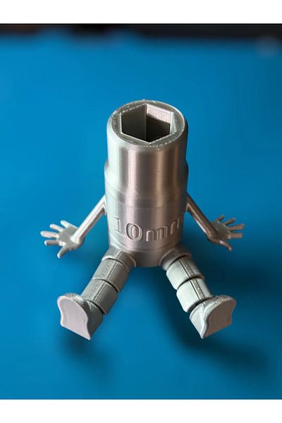 ERT06 Articulated 10 mm Socket Bit - Movable and Stylish Design