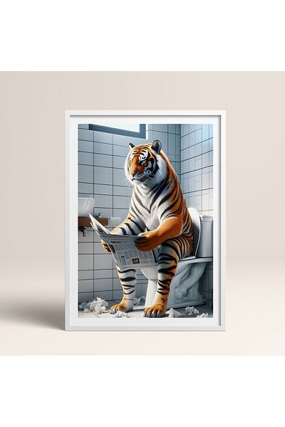 HOMEPACK Single Wooden Framed Painting One Piece Poster Painting Tk/985