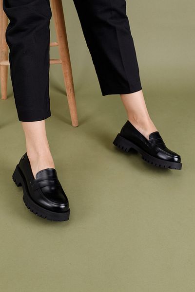 Getcho Loafer negru pentru femei Mayra PC-54320