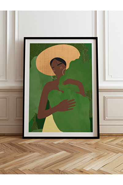 HOMEPACK Jedna drvena slika u ramu, jednodijelni poster, slika TK/994