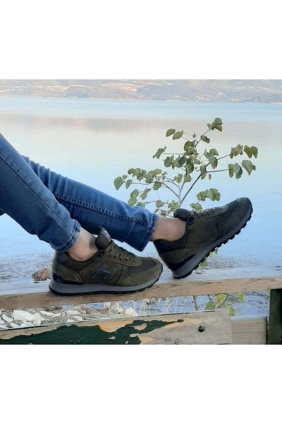 Hammer Jack 19250 Peru, Khaki Color Genuine Leather Sports Shoes