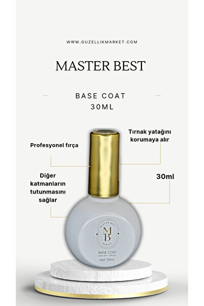 masterbest MASTER BEST BASE COAT 30 ML