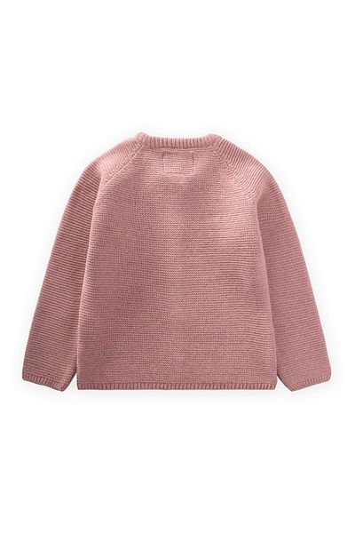 Cigit Pink Powder Knitwear Cardigan for Ages 1-5