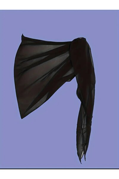 nuriçgiyim Black Pareo and Leopard Pareo Set