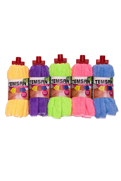 Temsan Welsoft Yedek Mop | Paspas Ucu | Islak Mop | Vidalı Mop