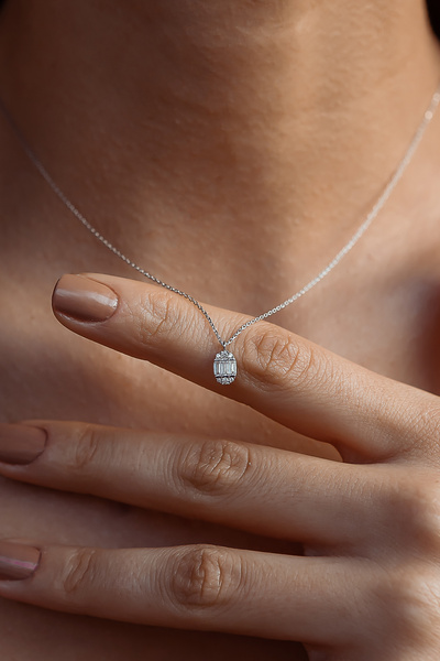 SEMİZ KUYUMCULUK 14 Ayar Mini Baget Kolye