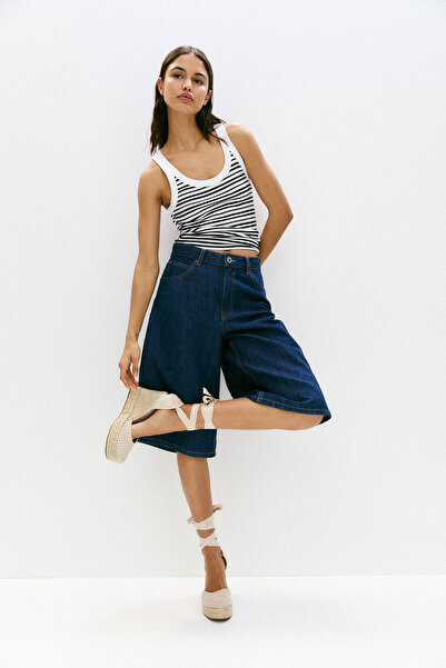 Pull & Bear Kroşe dolgu topuklu espadril