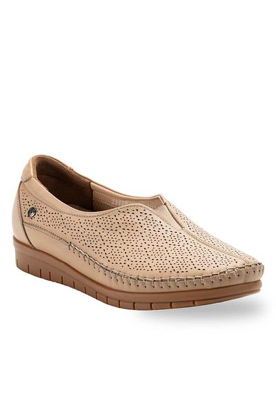 Forelli Pantofi din piele bej - Essel-G Femei
