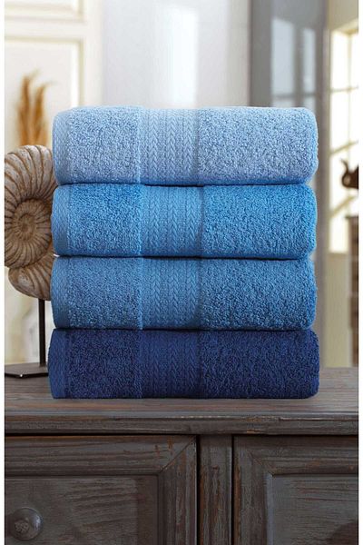 Rebeka Home Collection Σετ πετσετών Blue Rainbow
