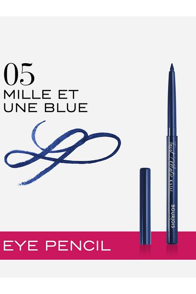 Bourjois قلم تحديد العيون تويست ماتيك كاجال 05 ميل إيت أون بلو 1.2 جرام - 0.04 أونصة سائلة