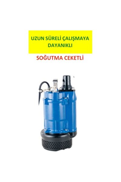 Genel Markalar KRZ220 Endüstriel Tip Soğutma Ceketli 2 Hp 380V Foseptik Pis Atık Su Çamur Pompası / 2" Çıkışlı
