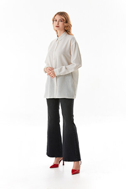 Fulla Moda Buttoned Oversize Shirt