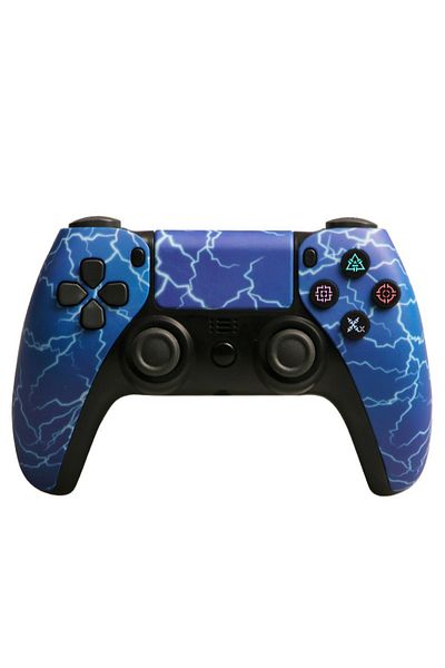 FlashHawk Camouflage Wireless Controller for PlayStation 4/PC/Steam with Gyroscope and Dual Vibration