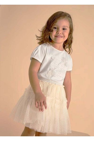 MAYORAL Girl Skirt Suit