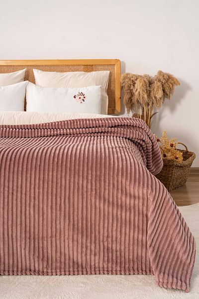 Rivaİstanbul Gloria Rose Wellsoft Double Blanket