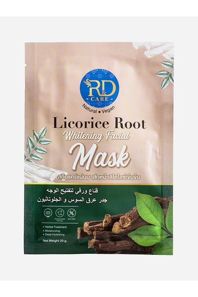 R&D CARE Licorice Root Whitening Facial Mask 20gm