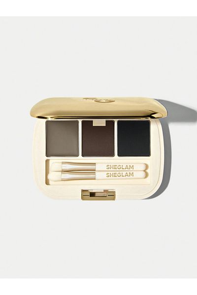 SHEGLAM Expert Eyebrow Palette, 102 Ash Brown