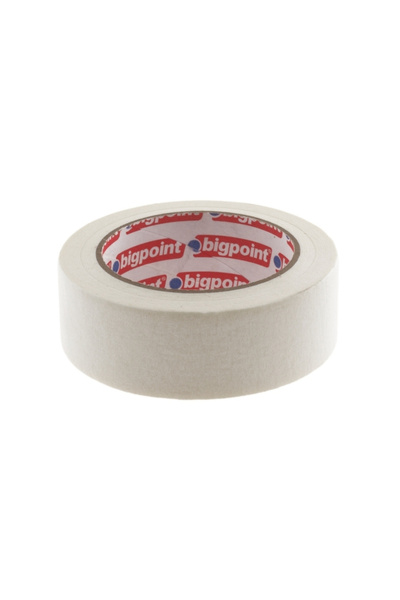 Bigpoint | Maskeleme Bandı, 38 mm x 40 m, Hotmelt Tutkallı Özel Yapışma