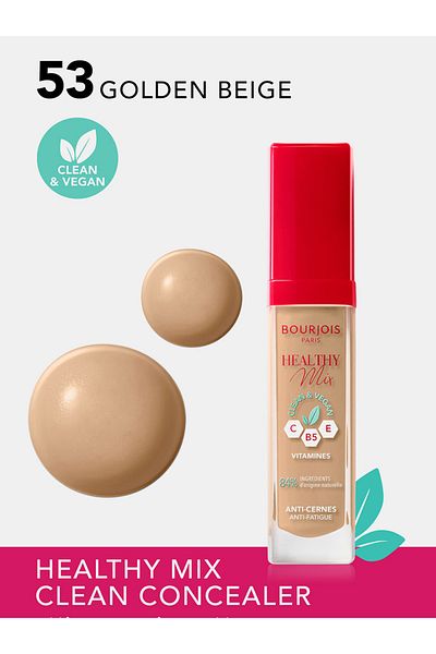 Bourjois Healthy Mix Clean Concealer, 53 Golden Beige