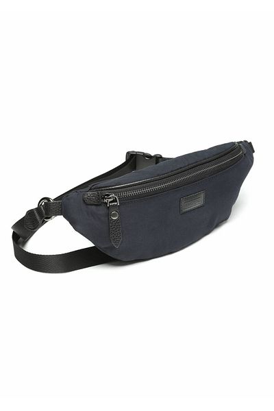 Ramsey Navy Blue Fabric Bag Design