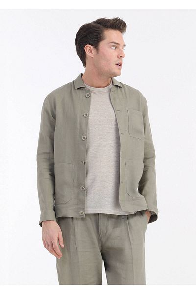 Ramsey Κοστούμι 100% λινό βιζόν Casual Fit