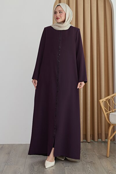 InStyle Фіолетова фераса з візерунком спіральних каменів