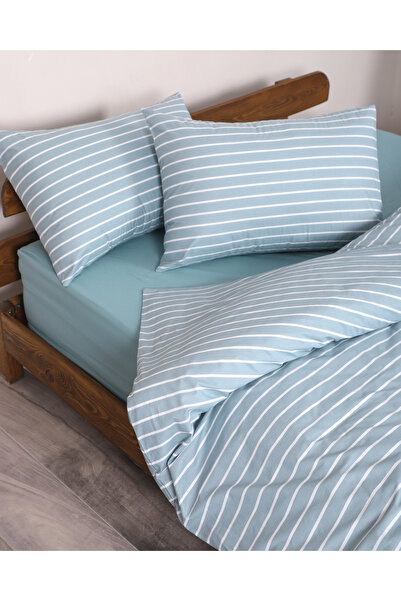 Sleepology طقم غطاء لحاف فردي 100% قطن