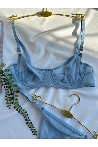 İNKO İÇ GİYİM Бюстгальтер без кісточок Duz Tul Suit BraTanga