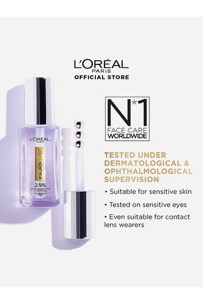 L'Oreal Paris Loreal Hyaluron Expert Eye Serum 6844 --- لوريال سيروم حمض الهيالورونيك اكسبيرت