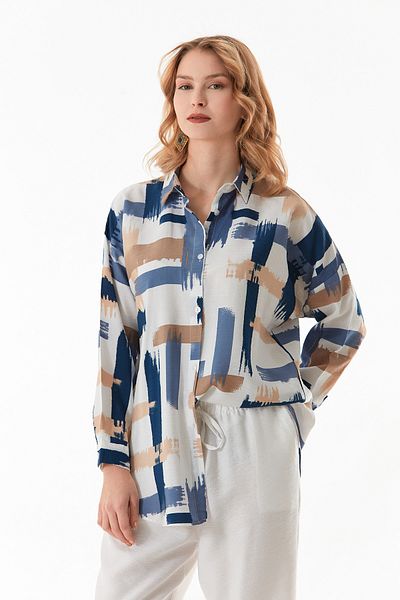 Fulla Moda Cămașă casual cu model