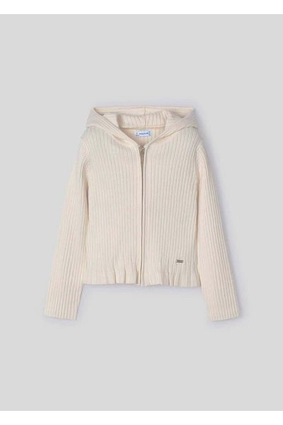 MAYORAL Girl's Knitwear Cardigan Jacket, Hooded 25Ymyr3365