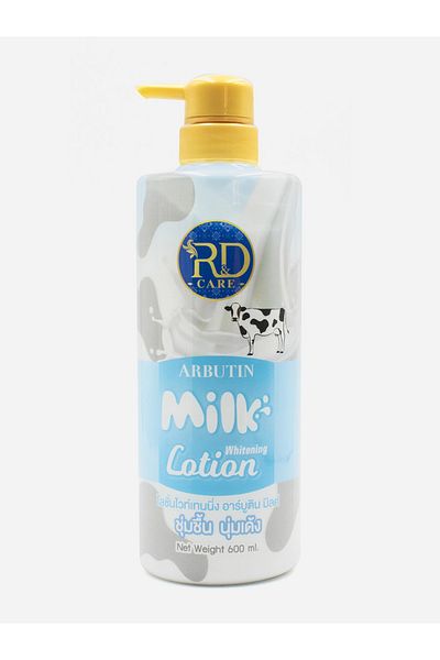 R&D CARE Arbutin Milk Whitening Body Lotion, 600ml