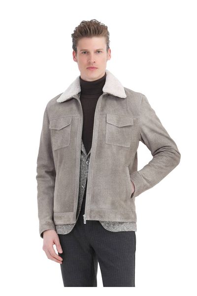 Ramsey Mink Leather Coat
