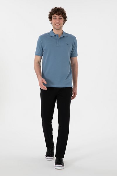 U.S. Polo Assn. Ανδρικό Slim Fit Straight Leg Μαύρο Φούτερ 50298020 -VR046