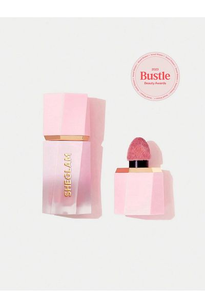 SHEGLAM أحمر خدود سائل Color Bloom ذو لمسة نهائية غير لامعة، Love Cake