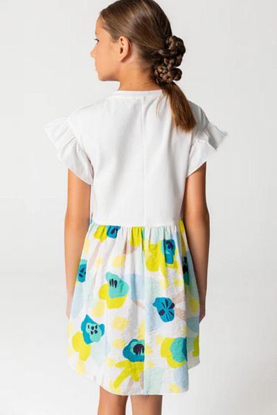 SheShe Dsl0370 Casual Floral Enjoyment Dress