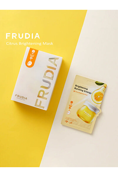 FRUDIA قناع تفتيح البشرة بالحمضيات، 1 قطعة 27 مل
