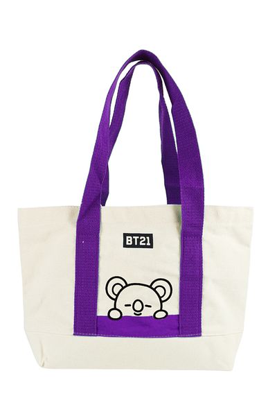 Miniso BT21 Series Colorful Shopping Shoulder Bag - Koya