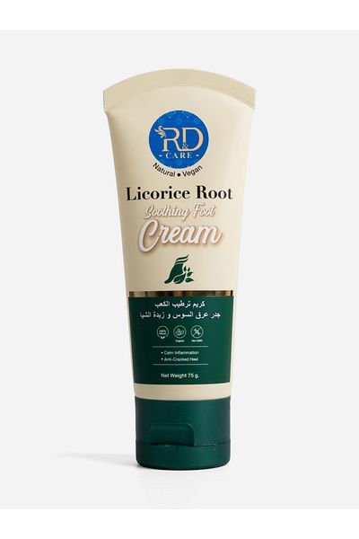 R&D CARE Licorice Root Soothing Foot Cream, 75g