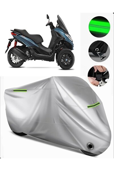 MotoEN Piaggio MP3 300 حقيبة خلفية متوافقة مع القماش المشمع الممتاز للدراجات ...