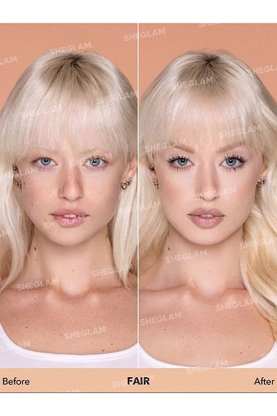 SHEGLAM Complexion Pro Long Lasting Breathable Matte Foundation, Fair
