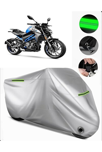 MotoEN غطاء دراجة نارية متوافق مع CF Moto 250NK Premium (متوافق مع القفل) - ر...