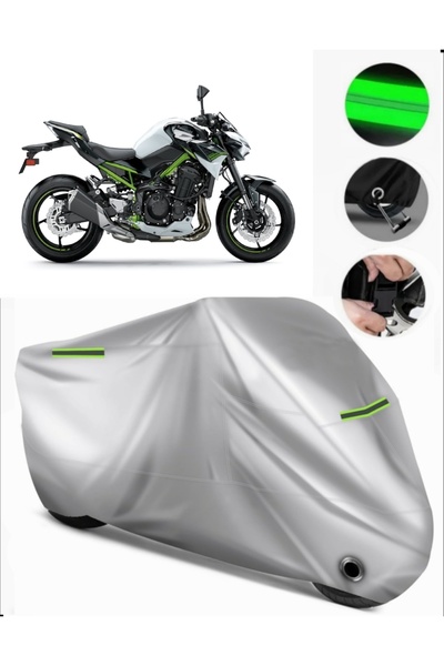MotoEN غطاء دراجة نارية متوافق مع Kawasaki Z 900 SE Premium (متوافق مع القفل)...