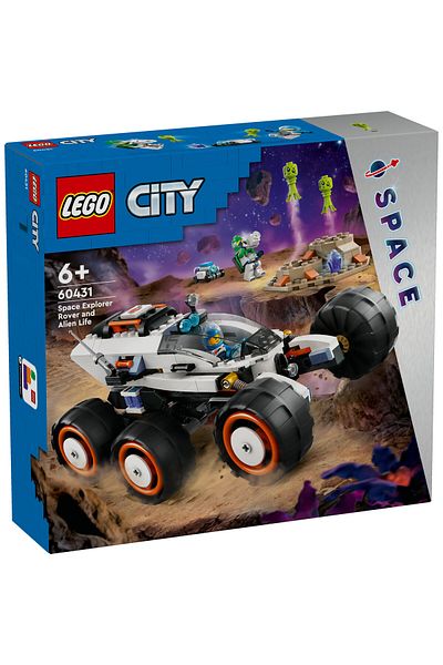 LEGO LEGO City - Exploration Rover and Extraterrestrial Life Set (60431)