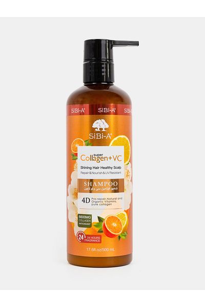 SiBi-A Super Collagen + VC Shampoo, 500ml